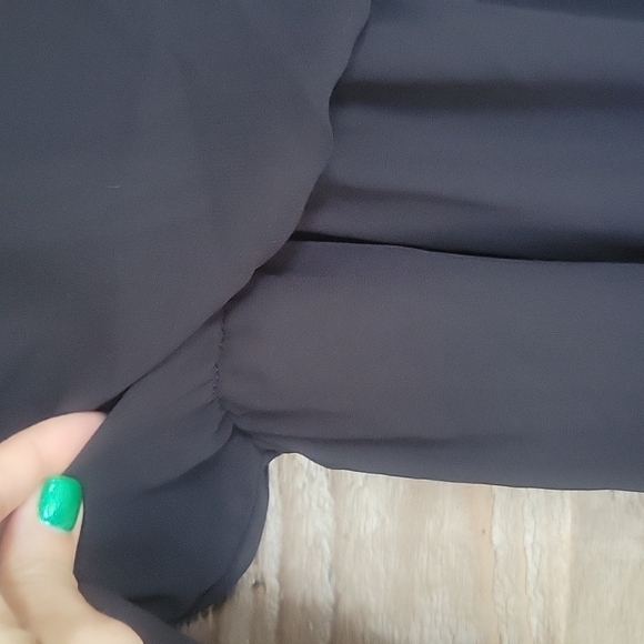 Express Little Black Dress 3/4 Sleeves Size XSmall - Picture 4 of 7